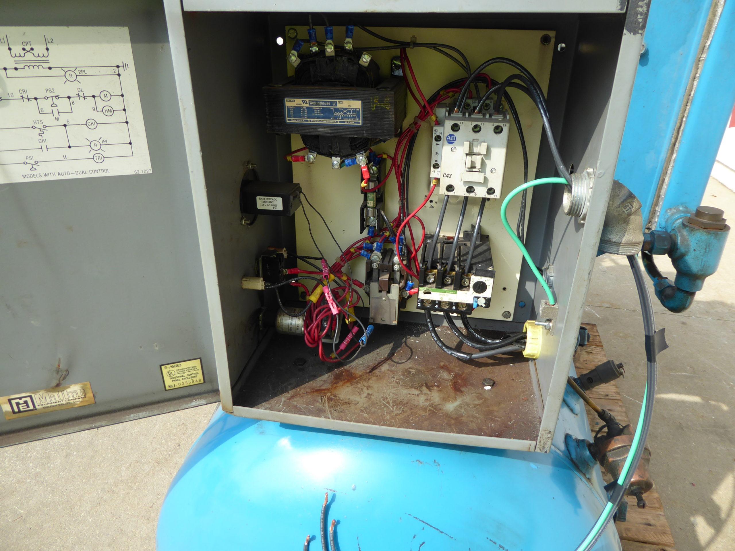 Used - Leroi 25 HP Air Compressor AC2036-Air Compressors